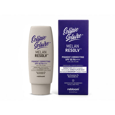 Eclipse Solaire MelanResolv Pigment Correcting SPF 50 PA++++ (UVA,UVB,IR & BR) |No White Cast| Non-greasy|All Skin Types 60ml