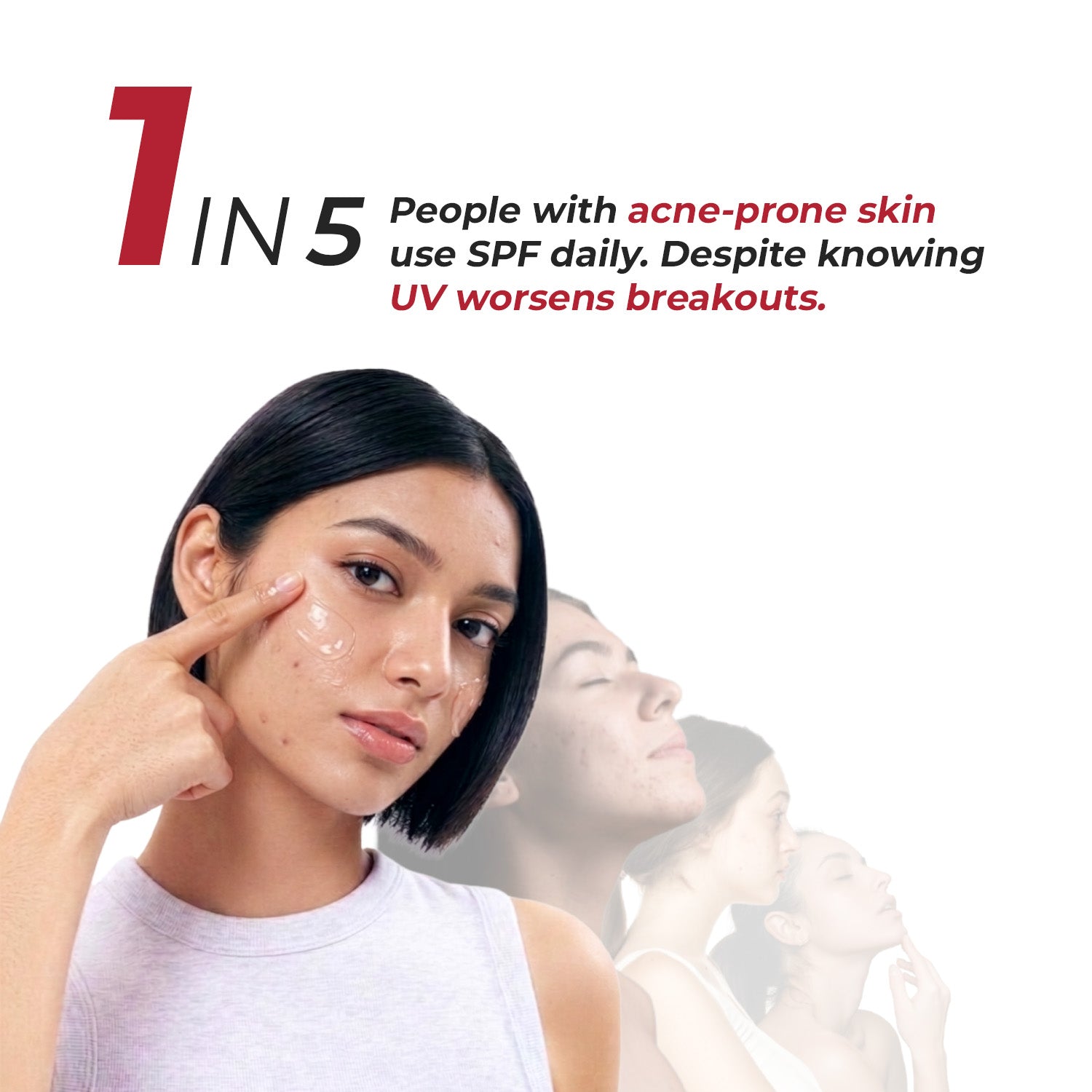 Eclipse Solaire SeboResolv Acne Clarifying SPF 50 PA++++ (UVA, UVB, IR & BR) | No white cast | Non-greasy | Oily/Acne prone skin 60ml