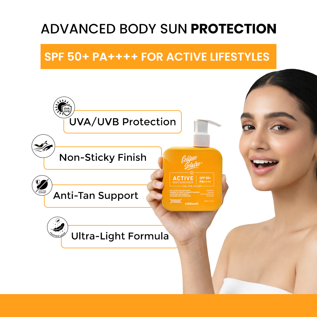 Eclipse Solaire Active Body Sunscreen SPF 50+ PA++++ 200ml