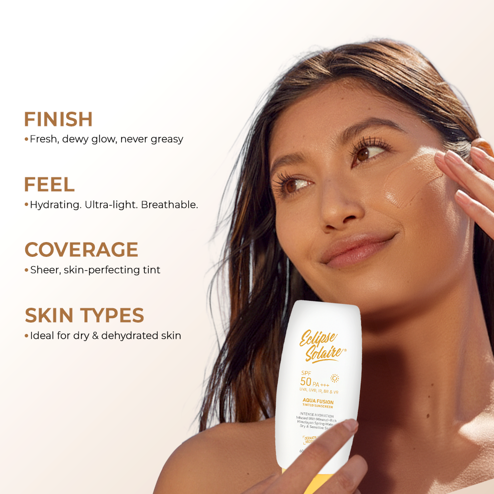 Eclipse Solaire Aqua Fusion - 5X Protection With SPF 50 PA +++ in 60ML