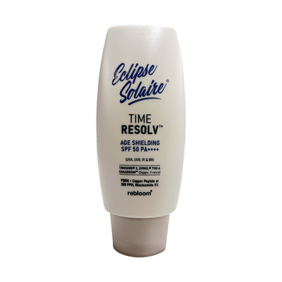 Eclipse Solaire TimeResolv Age Sheilding SPF 50 PA++++ (UVA, UVB, IR & BR) | No white cast | Non-greasy | All Skin Types 60ml