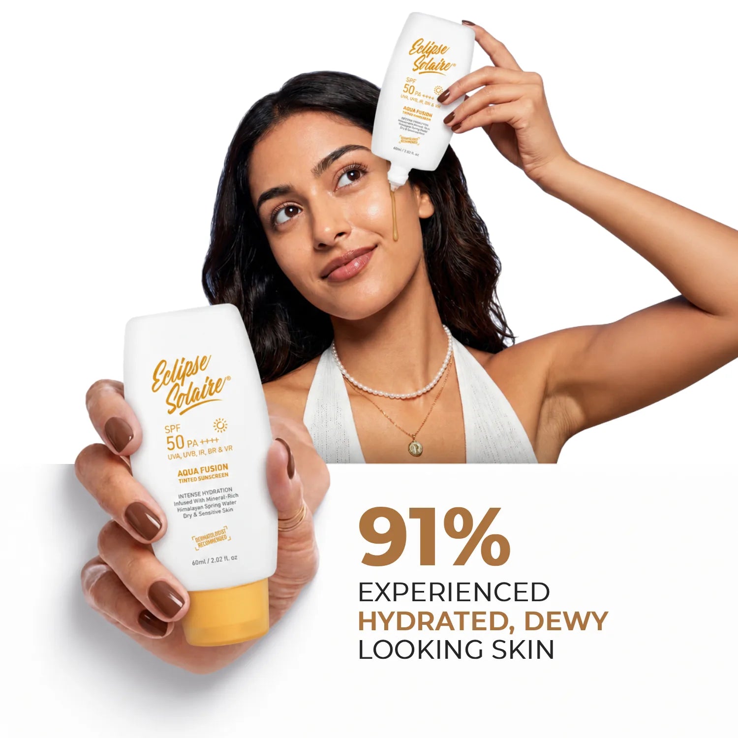 Eclipse Solaire Aqua Fusion - 5X Protection With SPF 50 PA ++++ in 60ML