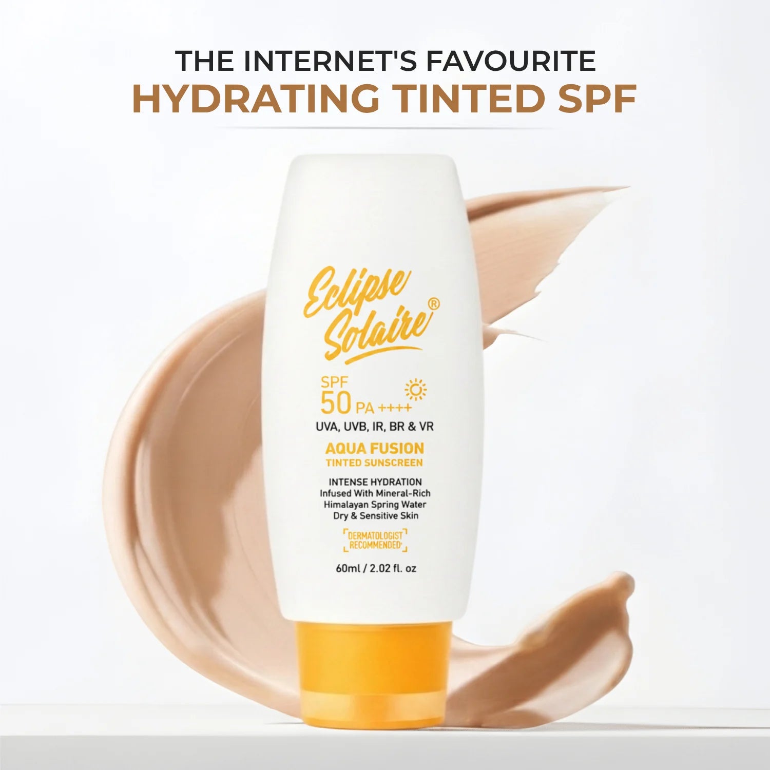 Eclipse Solaire Aqua Fusion - 5X Protection With SPF 50 PA ++++ in 60ML